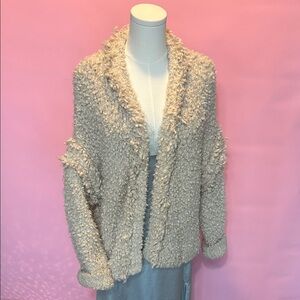 Express Cream Teddy Jacket for Women